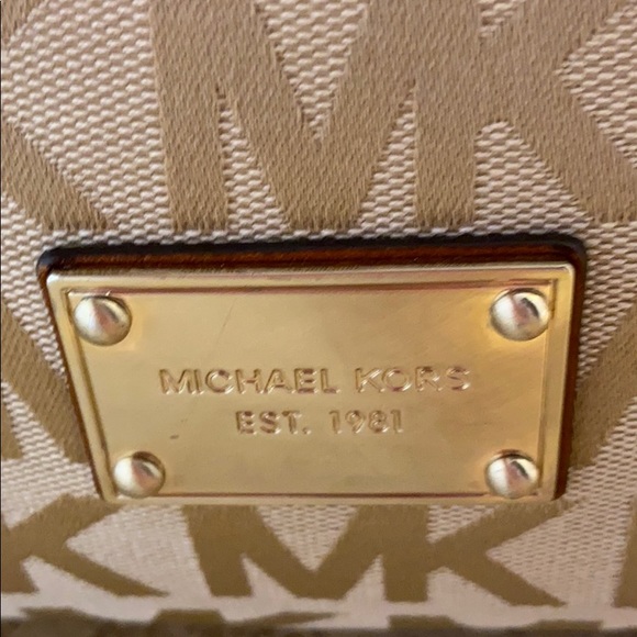 Michael Kors Brown & Tan Purse - Picture 3 of 8